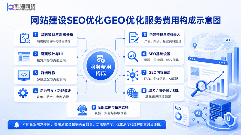 企业做网站别只看价格:官网、SEO、GEO优化和外贸独立站怎么选?