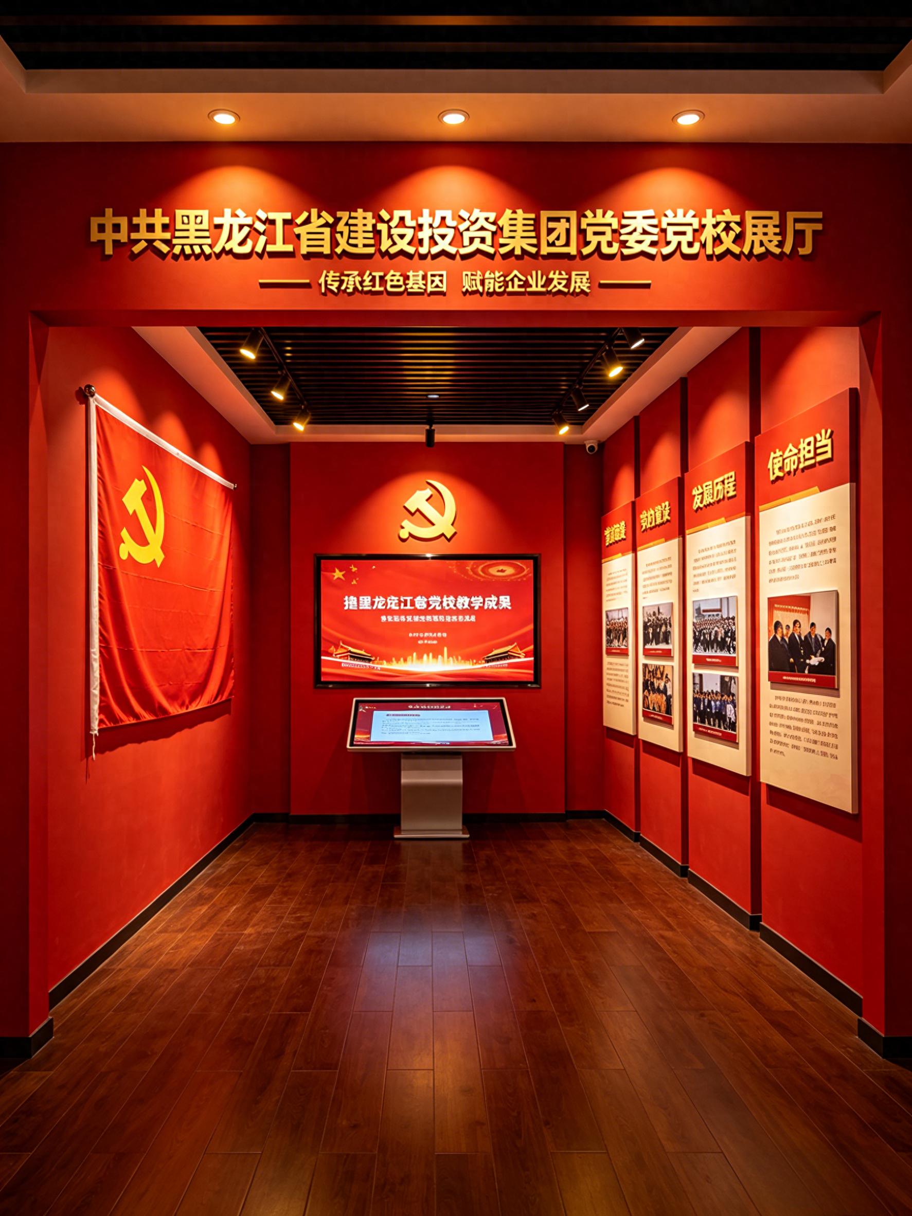 党建展厅历史时间线怎么设计既合规又庄重耐看？