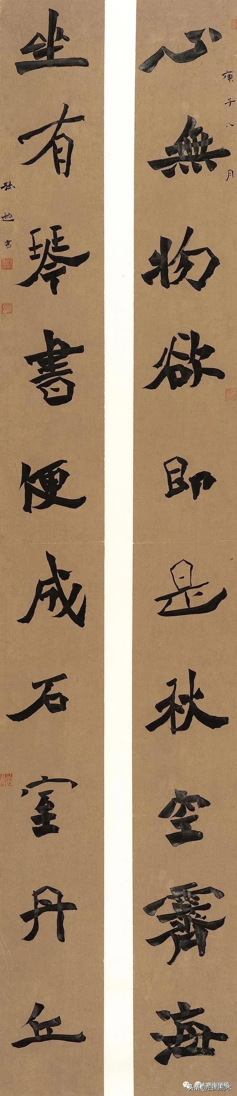 高手带我看展览,边看边讲,“云冈杯·魏碑书法双年展”获奖作品