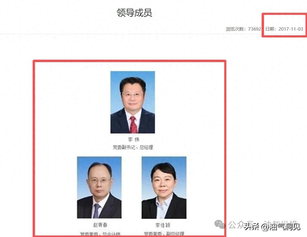中航油官网显示仅剩3位领导！