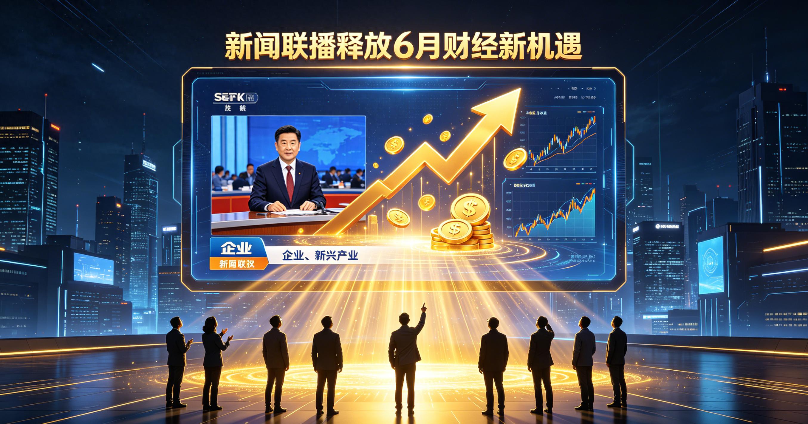新闻联播释放关键信号：读懂 6 月财经导向，普通人与产业的新机遇