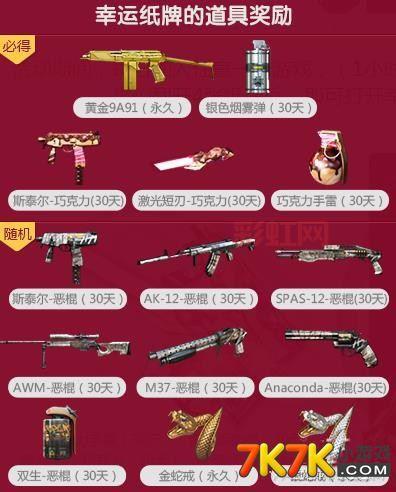 CF幸运转盘活动来袭,开黄钻抽永久武器真香!