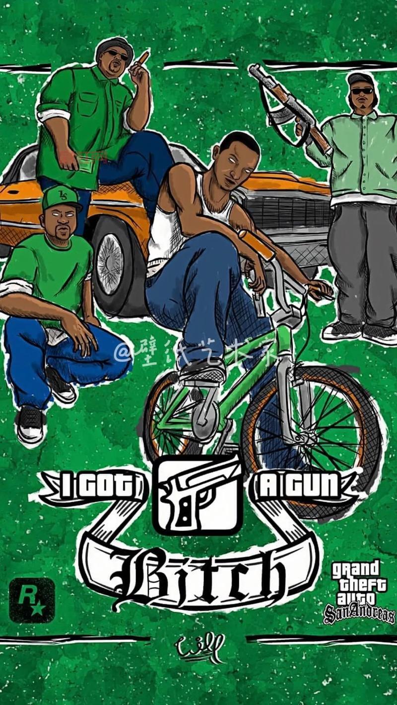 手机版的侠盗飞车圣安地列斯，高清画质犯罪冒险