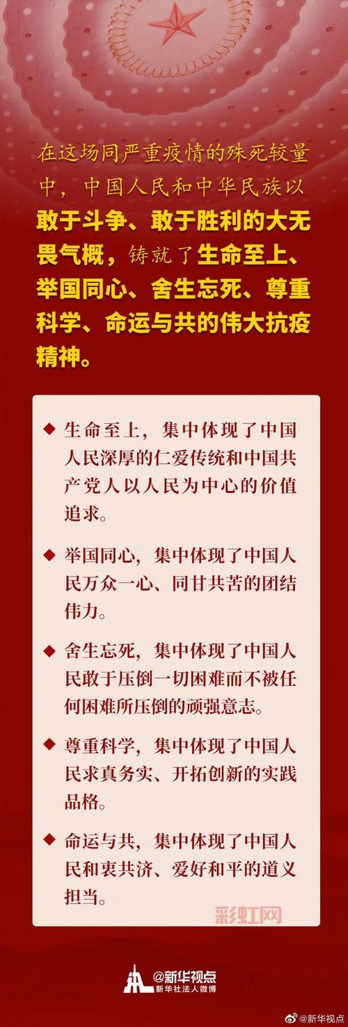 伟大抗疫精神:新时代中国力量的精神丰碑