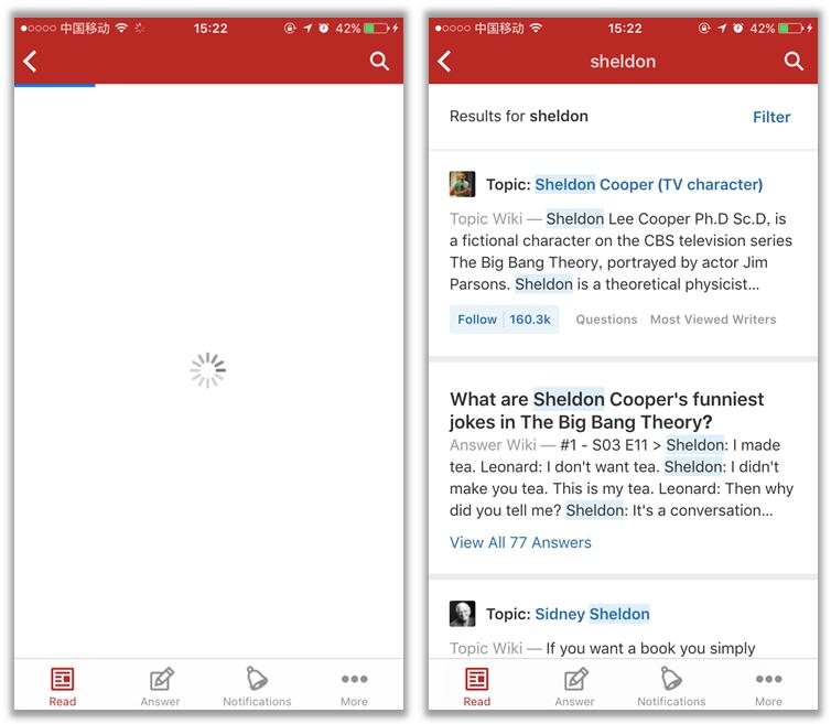 APP设计模式之——搜索功能
