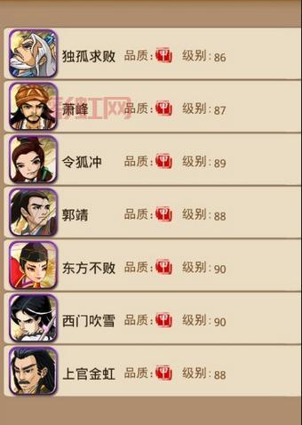 大掌门1最强弟子排行:哪些甲级弟子值得培养?