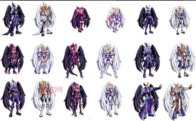 冥光天羽套特效展示，这光效简直绝了！