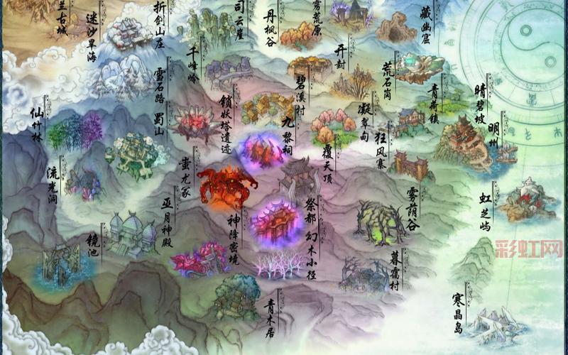 仙剑5地图全攻略，带你轻松玩转游戏世界！