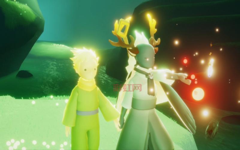 光遇小王子季绿色光芒位置分享，别再迷路啦！