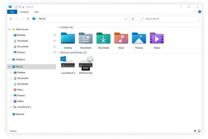 喜欢吗？一批Win10 21H2新图标来了