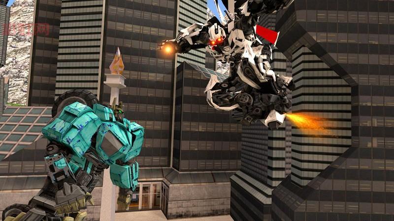 变形金刚战斗游戏：多人在线激战，变形金刚英雄任你选