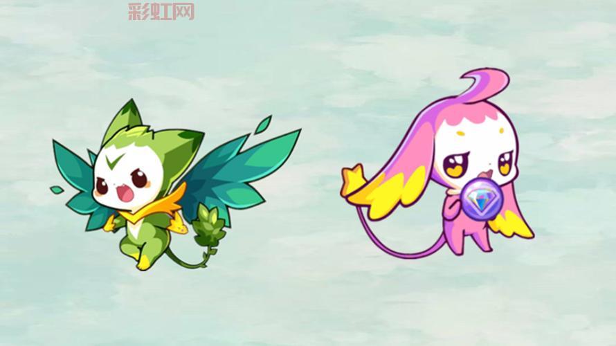 洛克王国迪莫和艾米，带你重温最初的感动！