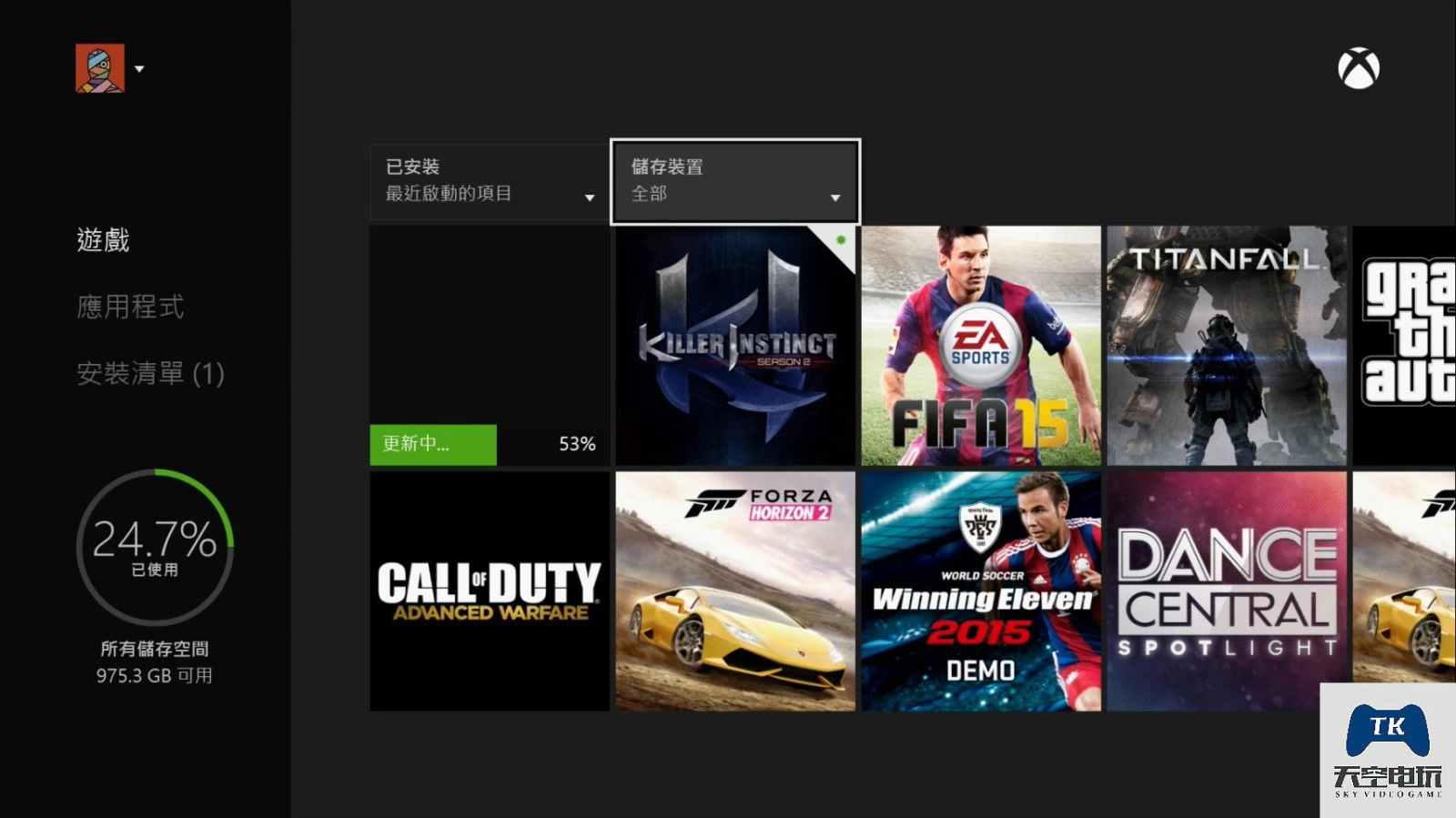 XBOXONE 外接移动硬盘的介绍和方法