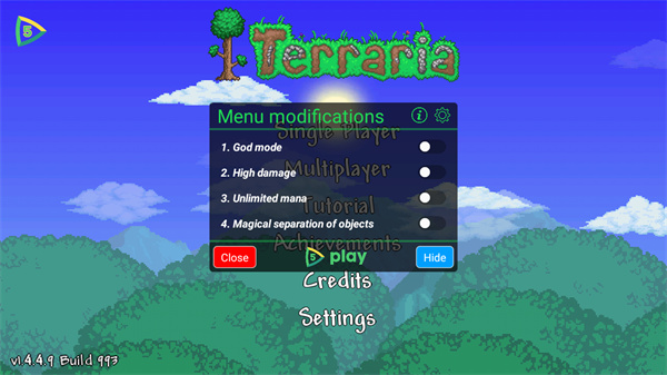 泰拉瑞亚破解版内置MOD菜单