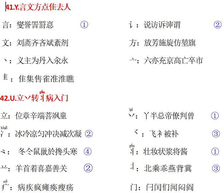 五笔打字捷径(续)