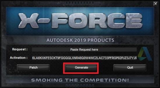 autocad2019注册机