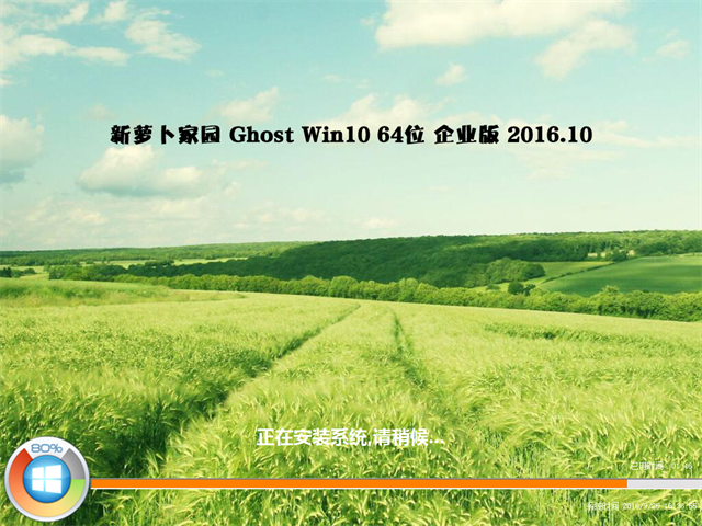 萝卜家园64位win10光盘安装图解教程