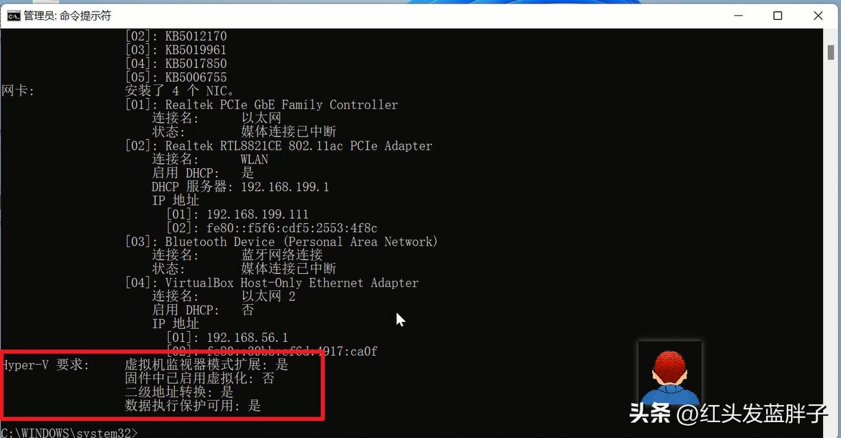 开启windows10和windows11的虚拟化