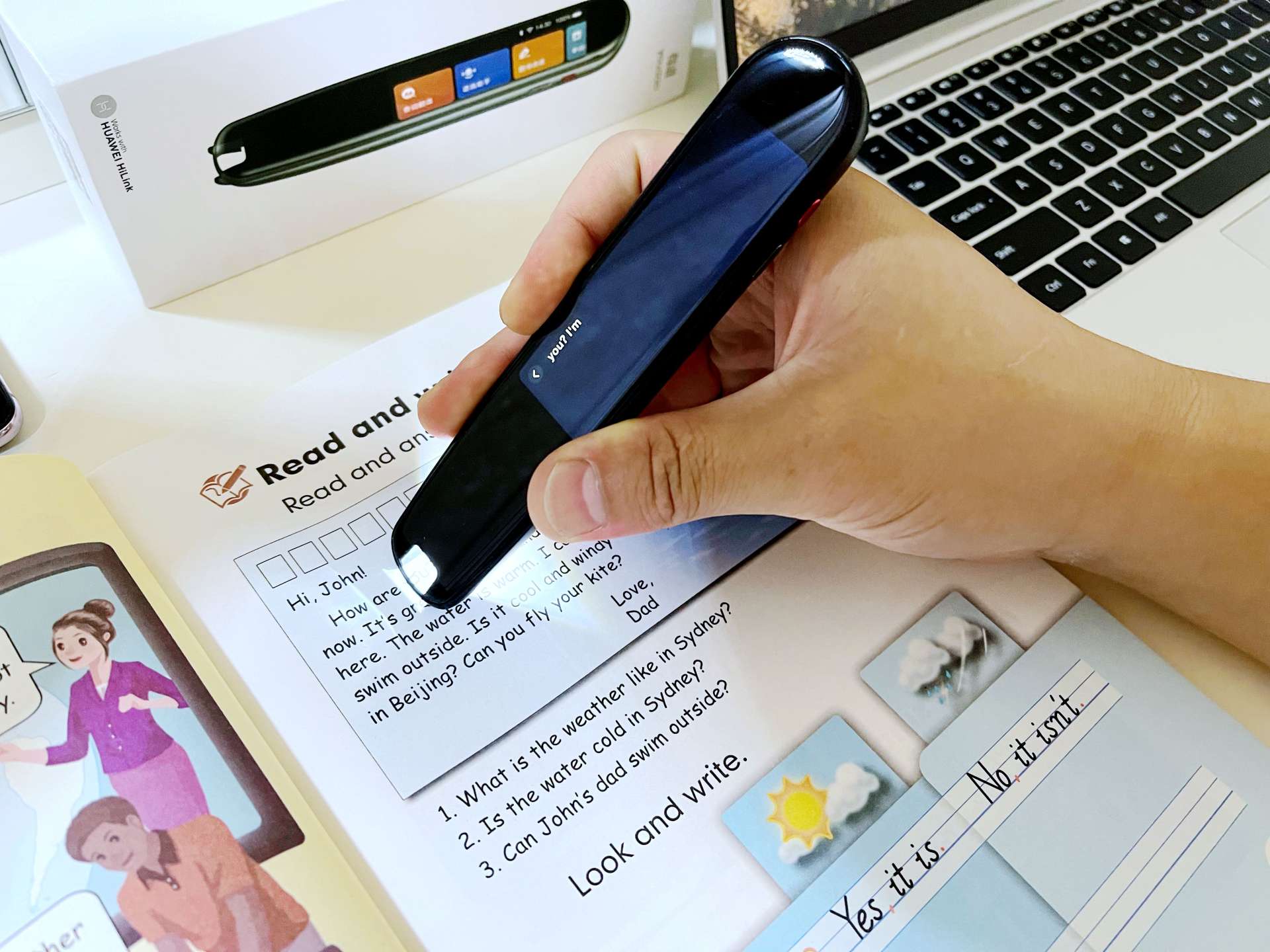 有道智能词典笔｜有了它，妈妈再也不用担心我的学习了