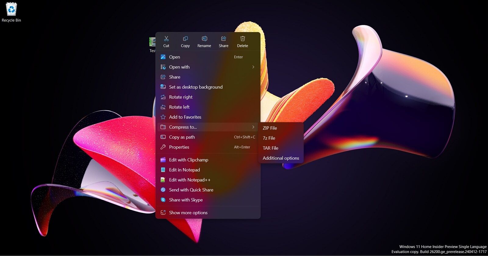 微软Win11 24H2推送7月累积更新：缩放任务栏图标