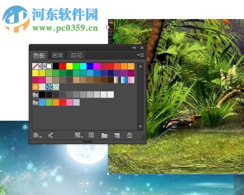 解决ai色板里没有颜色的方法