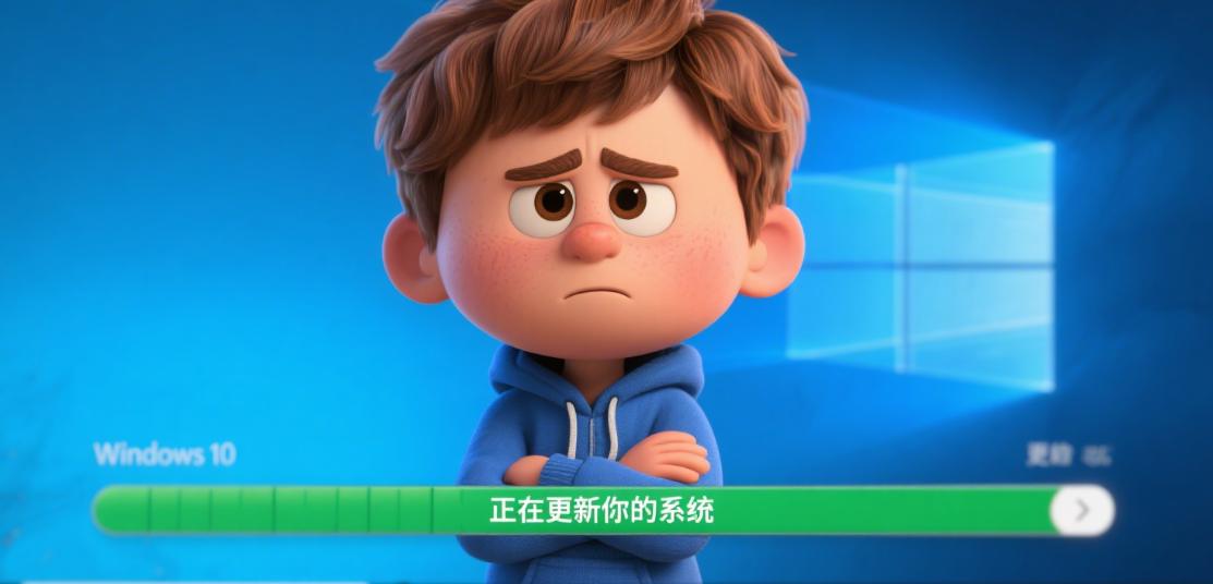 Win10自动更新太烦人？4招彻底关闭，电脑不再等待卡顿重启！