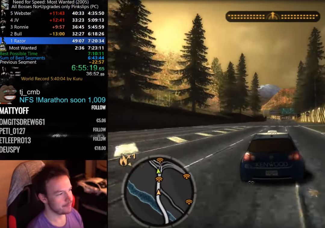 如何在不改装初始车辆的情况下，战胜《极品飞车9》的全部Boss