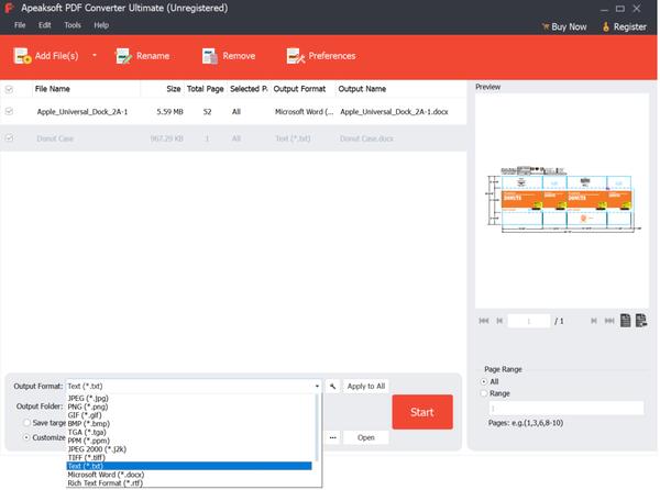 将PDF转换为文本
