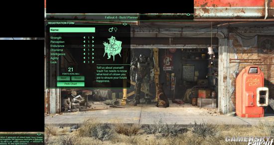 《辐射4》PS4版容量小于XB1 虚拟技能加点网站上线