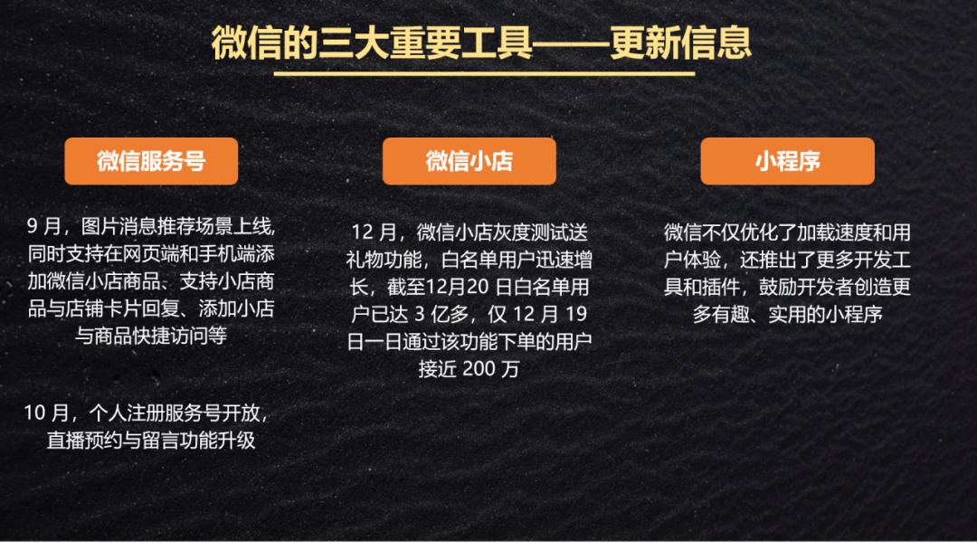 微信小店、小程序、服务号三角结构：私域流量池的用户获取与留存联动爆发