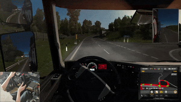 今晚7点带上莱仕达V10方向盘我在秋名山等你！