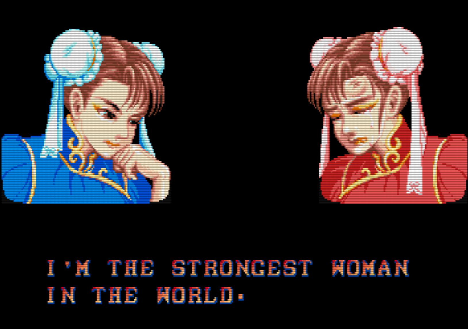 历代春丽造型变换，脱掉丝袜后还是你心目中的黑丝女神吗？