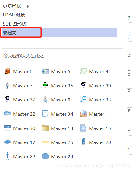 收藏夹+阿里云图标：再也不用担心visio找不到好用的图标了！