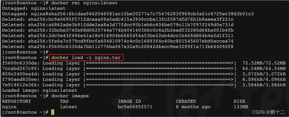 服务端(server)：Docker守护进程，负责处理Docker指令，管理镜像、容器等