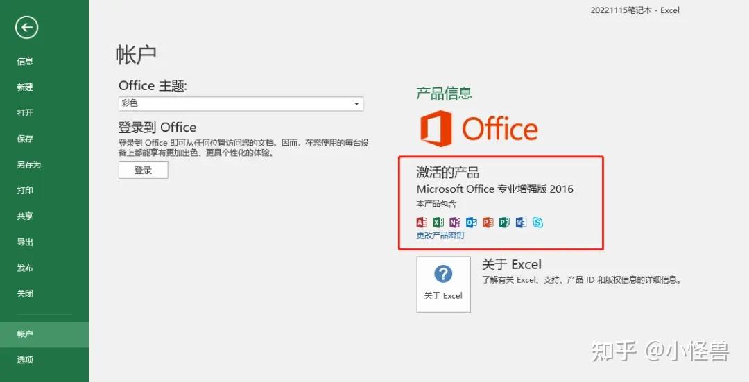 怎么判断office是否永久激活？简单点？这是永久激活了吗？谢谢大家？