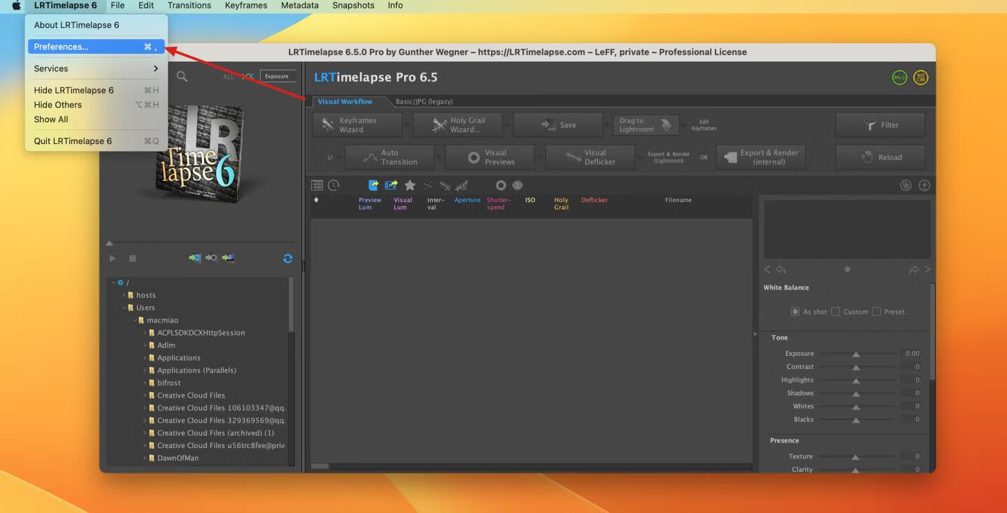 LRTimelapse Pro For Mac安装激活教程