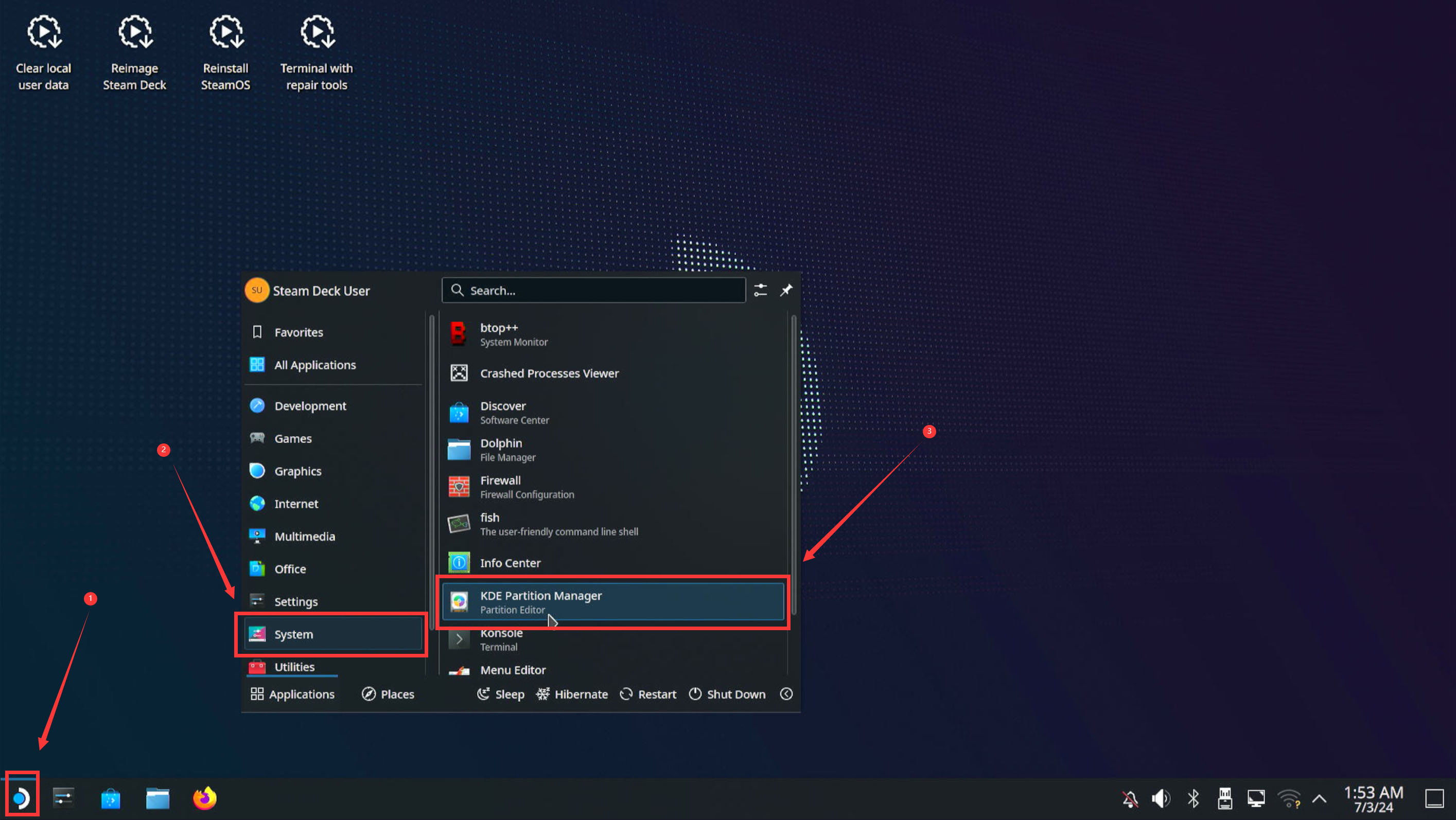 学会立省一百元装系统的钱丨SteamDeck安装Windows双系统教程