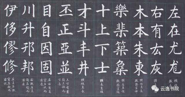 不能失传的书法间架结构九十二法！值得收藏！