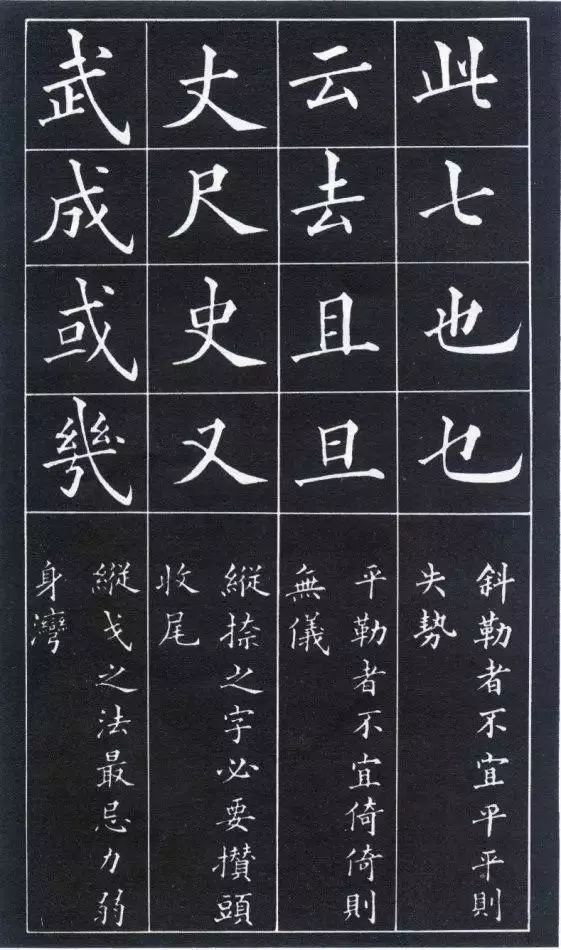 黄自元楷书间架结构九十二法，建议收藏！