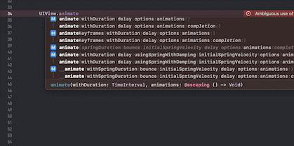 Xcode 15 新功能：右箭头二级提示