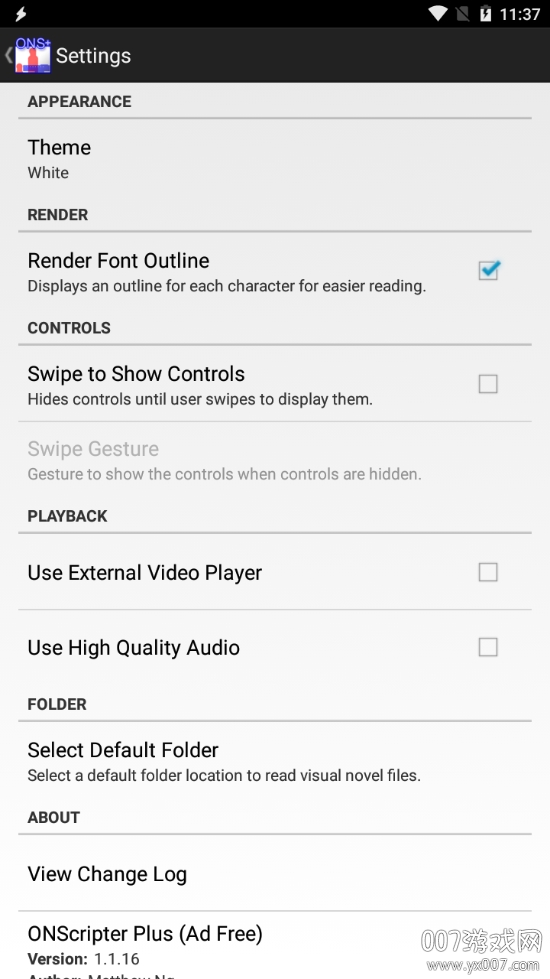 ONScripter Plus (Ad Free)ons模拟器7.0普通版