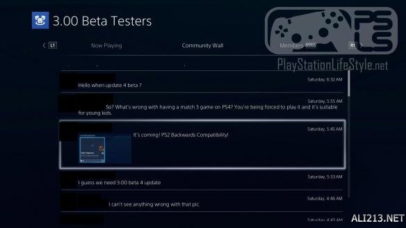 什么？PS4能兼容PS2游戏！3.0系统测试泄露天机