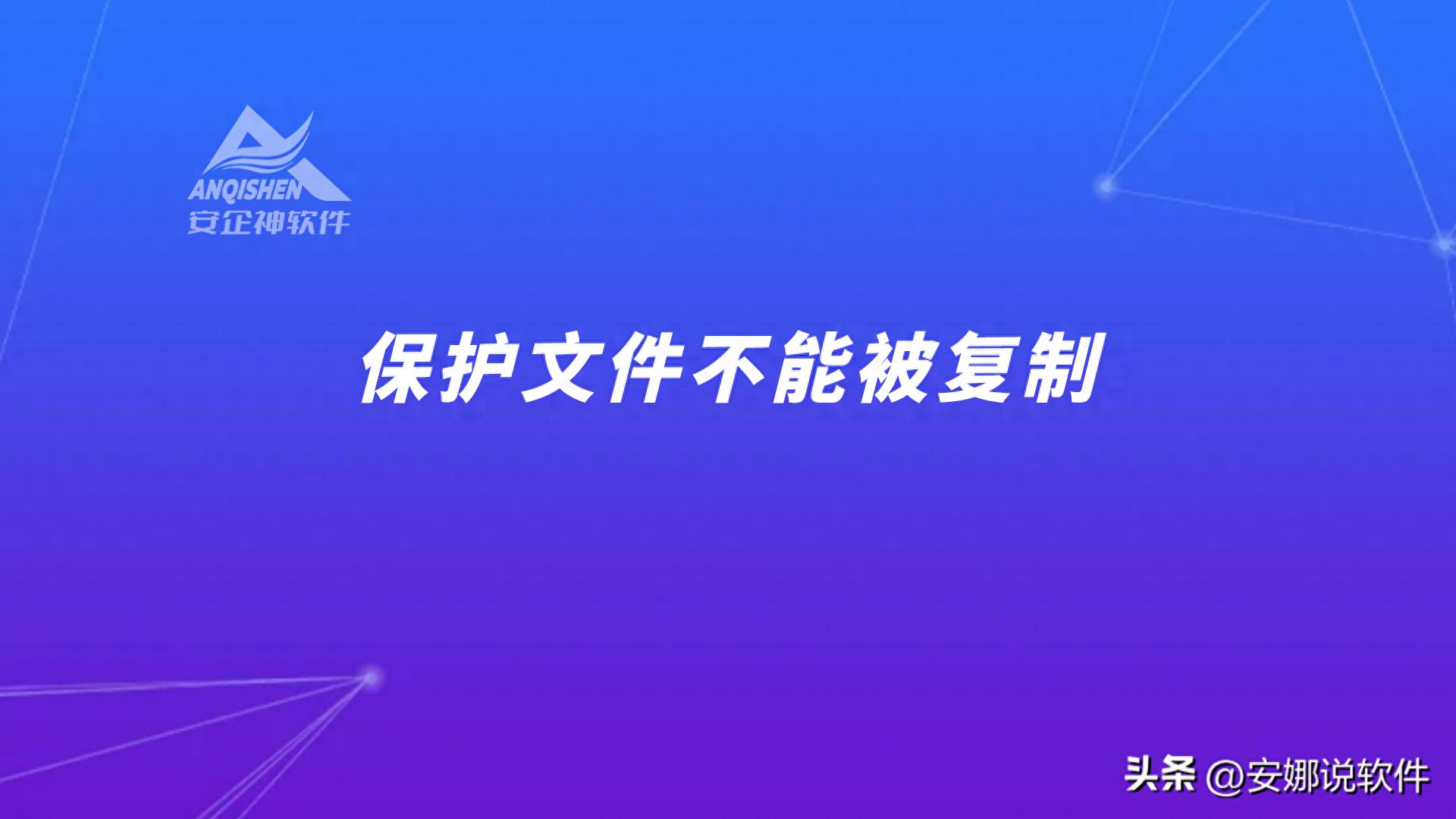 保护文件不能被复制