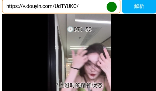 一键解析视频去水印