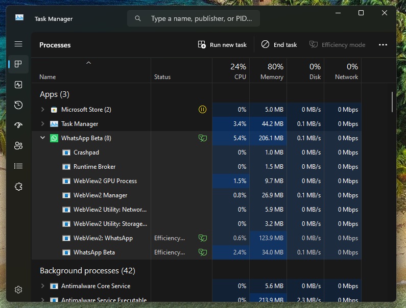 Windows 11版WhatsApp将从UWP/Native切换回WebView2打包模式