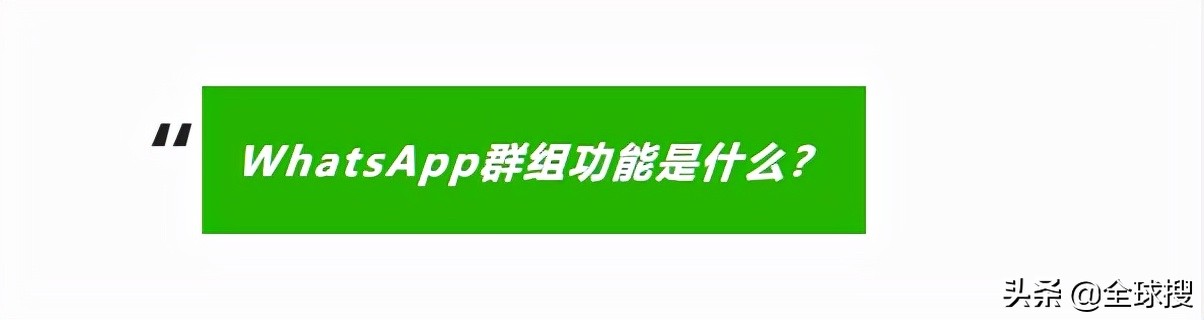 WhatsApp「全套」使用攻略，让你一次性玩转它