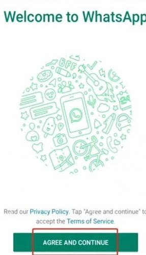 WhatsApp注册方法