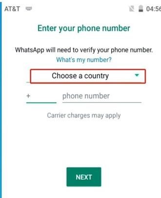 WhatsApp注册方法
