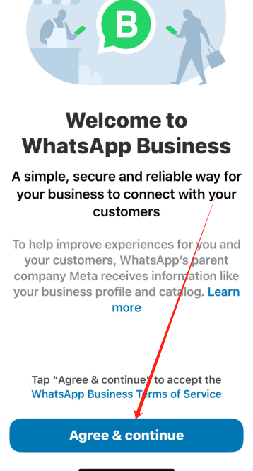 支持有线固定电话号码：您可经 whatsapp business