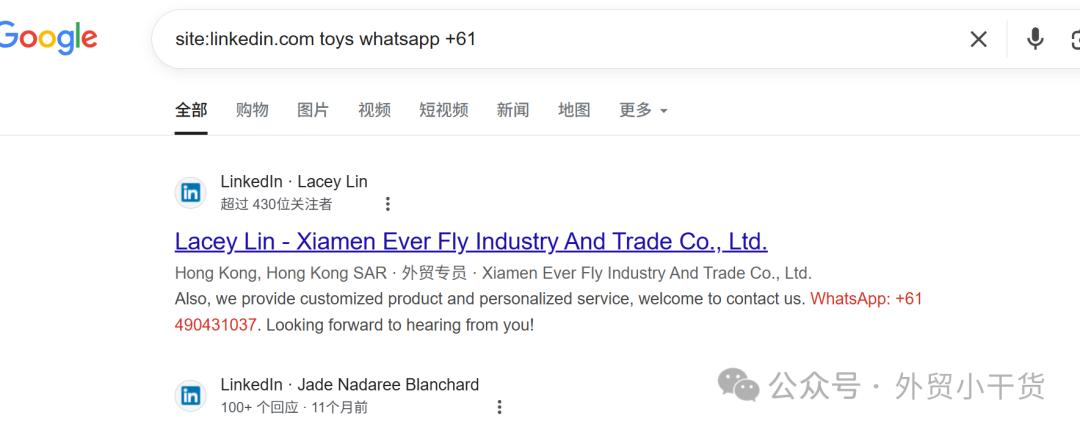 新发现9个网址，能直接找到外贸客户WhatsApp，外贸人收藏